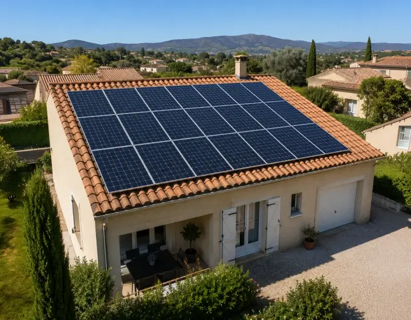 Prime à l'autoconsommation panneaux solaires Roussillon — aide financière de l'État